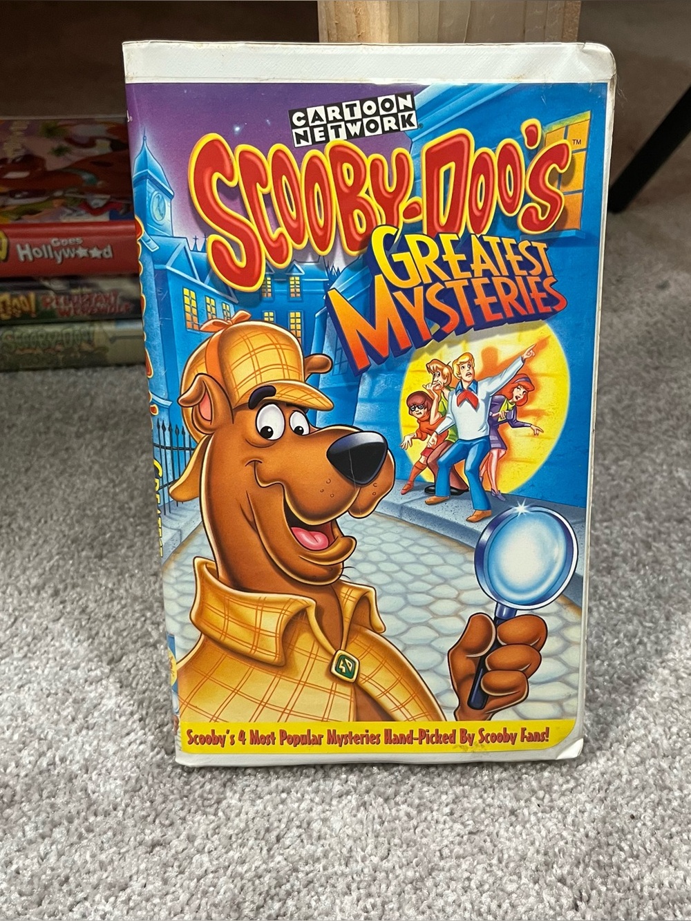 Cartoon Network Scooby-Doo's Greatest Mysteries Animation VHS Tape Tested